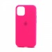 Чехол Silicone Case с лого для Apple iPhone 13 mini/5.4 (полная защита) (047) ярко розовый#1755520