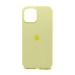 Чехол Silicone Case с лого для Apple iPhone 13 mini/5.4 (полная защита) (051) светло желтый#1705163