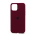 Чехол Silicone Case с лого для Apple iPhone 13 mini/5.4 (полная защита) (052) бордовый#1705212