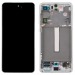 Дисплей для Samsung Galaxy S21 FE (G990B) модуль с рамкой Белый - OR (SP)#2085619
