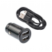 АЗУ VIXION U21m (2-USB/2.4A) + micro USB кабель 1м короткий блок (черный)#1675984