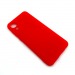 Чехол Samsung A03 Core (2021) Силикон Матовый Красный#1678780