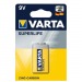 Элемент питания Varta SUPERLIFE 6F22 BL1 Heavy Duty 9V (2022) (1/10/50)#1680742