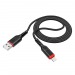 Кабель USB HOCO (X59 Victory) для iPhone Lightning 8 pin (1м) (черный)#1679575