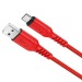 Кабель USB HOCO (X59 Victory) Type-C (1м) (красный)#1997480