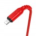 Кабель USB HOCO (X59 Victory) для iPhone Lightning 8 pin (1м) (красный)#1693705