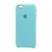 Чехол Silicone Case с лого для Apple iPhone 6/6S (полная защита)(021) голубо#1705446