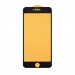 Защитное стекло 6D для iPhone 6 Plus/6S Plus (черный) (VIXION) тех пак#1687350