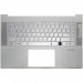 Топ-панель HP Envy 15-ep серебряная#1934932
