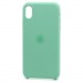 Чехол Silicone Case с лого для Apple iPhone XS Max (полная защита)(050)зеленый#1705319