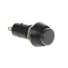 Кнопка без фиксации круглая RWD-208 (PBS11B) off-(on), 2 контакта, 1A, 250V (чёрный)#1703278