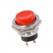Кнопка без фиксации круглая RWD-306 (DS-212) off-(on), 2 контакта, 1A, 250V (красный)#2081478