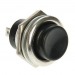 Кнопка без фиксации круглая RWD-306 (DS-212) off-(on), 2 контакта, 1A, 250V (чёрный)#2142284