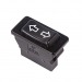 Переключатель для стеклоподъёмников ASW-01 20А, 12В (черный)#2137998
