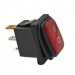 Переключатель с влагозащитой KCD1-106/3PN FS on-off 3 контакта 6А, 220В (красный)#2135646
