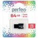 Perfeo USB 64GB M01 Black#1692596