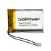 Аккумулятор Li-Pol LP103450 PK1 3.7V 1800mAh (толщ.1,0мм, шир.34мм, дл.50мм) "GoPower"#2076031