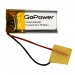 Аккумулятор Li-Pol LP401225 PK1 3.7V 90mAh (толщ.4,0мм, шир.12мм, дл.25мм) "GoPower"#1898982