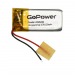 Аккумулятор Li-Pol LP401430 PK1 3.7V 120mAh (толщ.4,0мм, шир.14мм, дл.30мм) "GoPower"#1898922