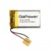 Аккумулятор Li-Pol LP502540 PK1 3.7V 450mAh (толщ.5,0мм, шир.25мм, дл.40мм) "GoPower"#1898622