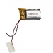 Аккумулятор Li-Pol LP601120 PK1 3.7V 100mAh (толщ.6,0мм, шир.11мм, дл.20мм) "GoPower"#2047851