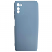                                     Чехол силиконовый Samsung A03s Silicone Cover NANO 2mm бледно-голубой#2130657