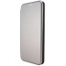 Чехол-книжка BF модельный (силикон/кожа) для Samsung Galaxy A02/M02 серебристый#1691540