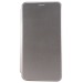Чехол-книжка BF модельный (силикон/кожа) для Samsung Galaxy A02/M02 серебристый#1691539