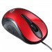 Мышь Оклик 385M черный/красный оптическая (1000dpi) USB, шт#1692081