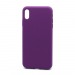 Чехол Silicone Case без лого для Apple iPhone XS Max (045) фиолетовый#1692676