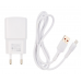 СЗУ VIXION L5c (1-USB/2.1A) + Type-C кабель 1м (белый)#1697971