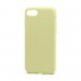 Чехол Silicone Case без лого для Apple iPhone 7/8/SE 2020 (полн. защ) (051) светло желтый#1695021