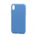 Чехол Silicone Case без лого для Apple iPhone XR (полная защита) (053) голубой#1695023