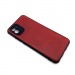 Чехол Samsung A03 (2022) Кожа Красный#1697997