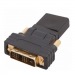 Переходник шт. DVI-D - гн.HDMI (Gold) "Rexant"#1740073