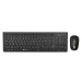 Клавиатура + мышь Оклик 220M USB  slim Multimedia #1700029