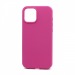 Чехол Silicone Case без лого для Apple iPhone 12 Pro Max/6.7 (полная защита) (054) темно розовый#1701277