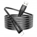 Кабель USB - Apple Lightning HOCO U105 Treasure 2.4A, 1.2m (черный)#1703074