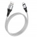 Кабель USB - Apple Lightning HOCO X50 Excellent  2.4A, 1m (серый)#1703082