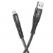 Кабель USB - Micro USB HOCO U105 2.4A, 1.2m (черный)#1703121