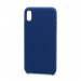 Чехол Silicone Case без лого для Apple iPhone XS Max (020) синий#1705071