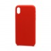 Чехол Silicone Case с лого для Apple iPhone XR (014) красный#1705261