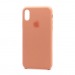 Чехол Silicone Case с лого для Apple iPhone XS Max (027) розовый#1714618