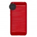                                         Чехол силиконовый Samsung S20 FE со вставками карбон красный*#1706264