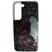                                         Чехол силиконовый Samsung S22 звездопад черный*#2133751