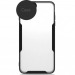                                         Чехол силикон-пластик Samsung S22 Plus прозрачный с окантовкой черный*#1707048