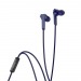 Проводные наушники с микрофоном внутриканальные Hoco M72 Jack 3,5  (blue) (202842)#1734238