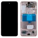 Дисплей для Samsung Galaxy S22 (S901B) модуль с рамкой Розовый - OR (SP)#1809331