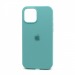Чехол-накладка Silicone Case с лого для Apple iPhone 13 Pro  (полная защита) (021) голубой#1752972