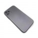 Чехол iPhone 11 (Glass Camera) Силикон 1.5mm Серый#1712757